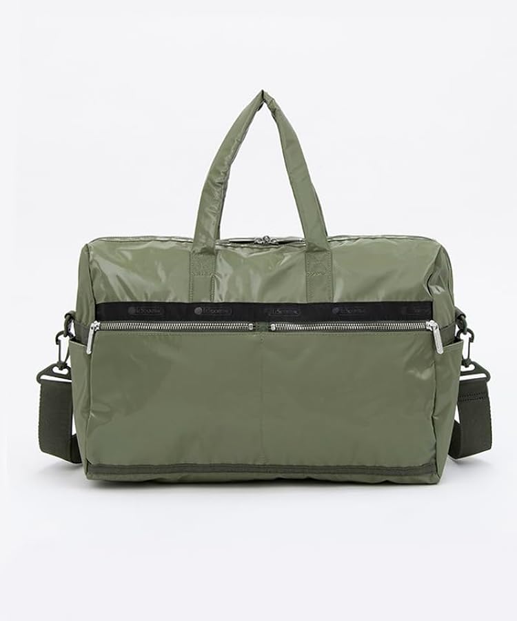 レスポートサック デラックス　ボストン　カーキ　大容量　旅行用 レスポートサック LeSportsac バッグ ボストンバッグ ショルダー